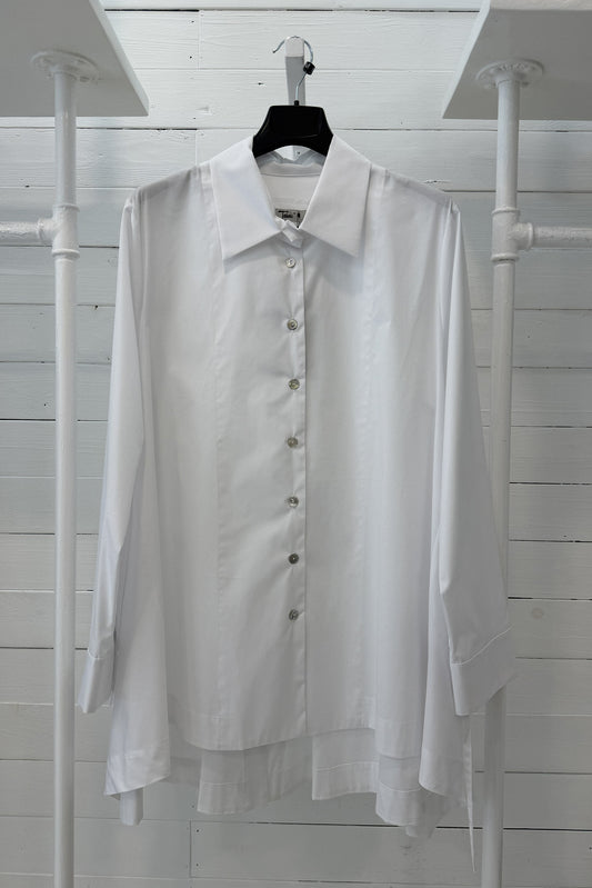 Camicia trapezio in cotone