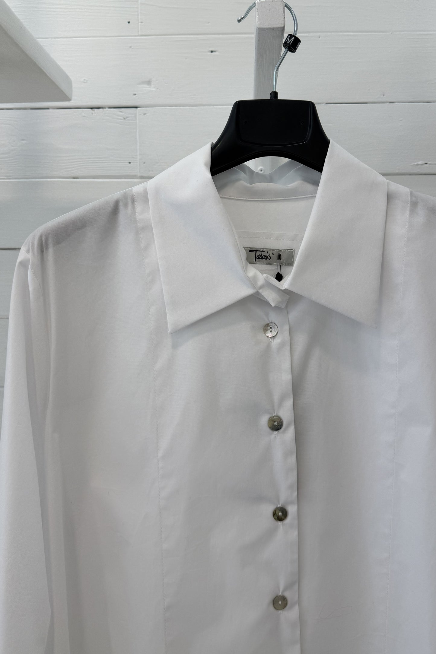 Camicia trapezio in cotone