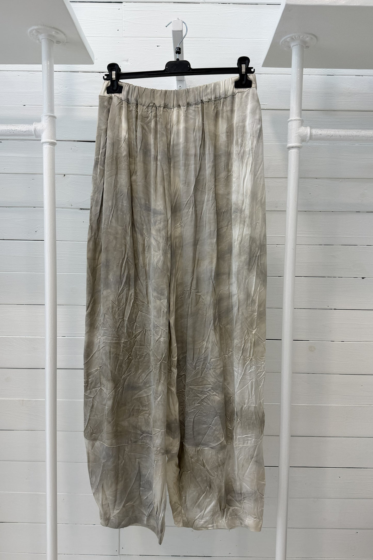 Pantalone maltinto in viscosa