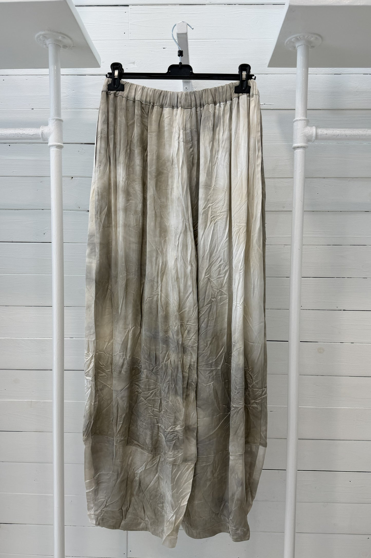 Pantalone maltinto in viscosa