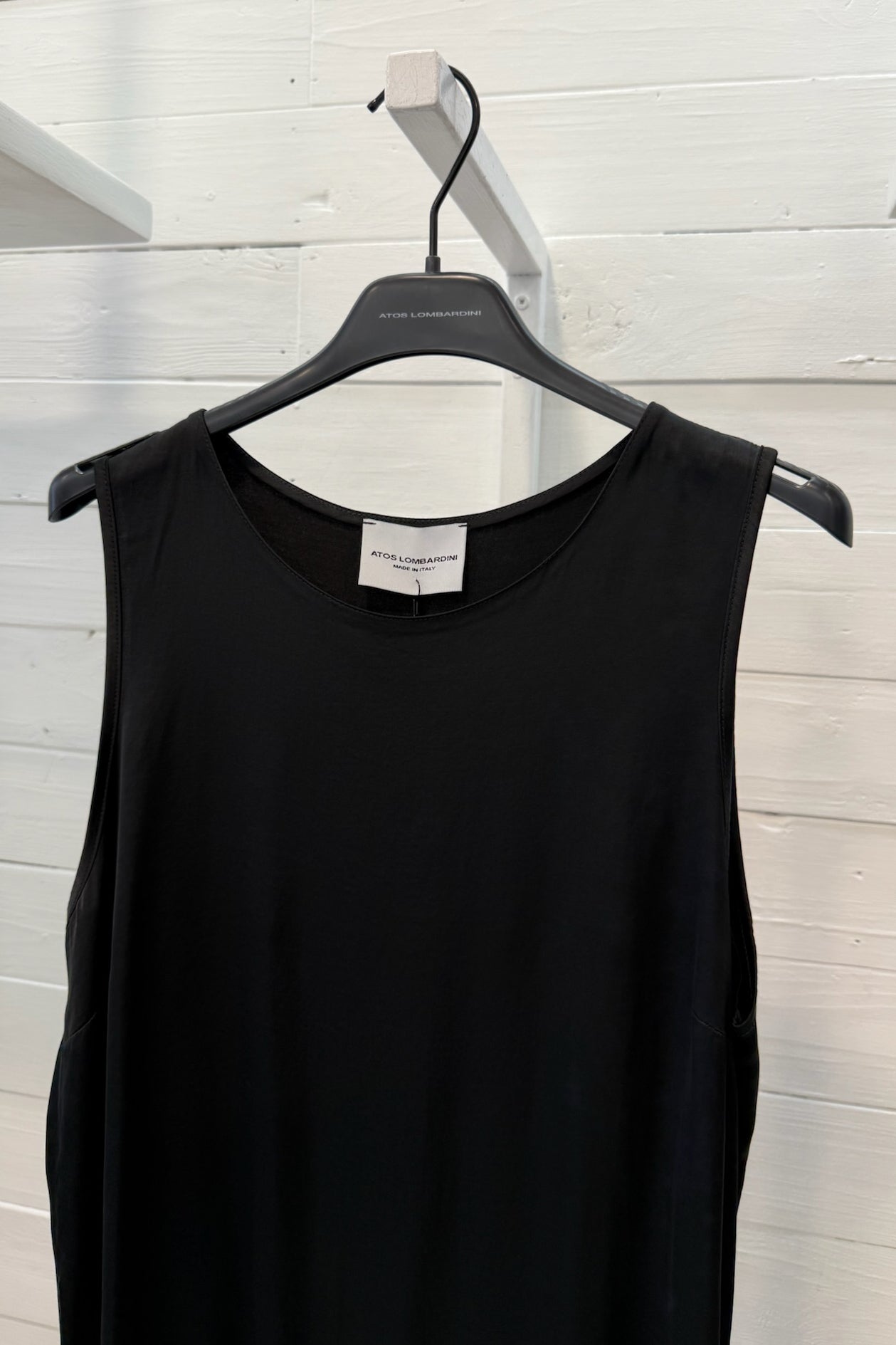 Top lucido in viscosa