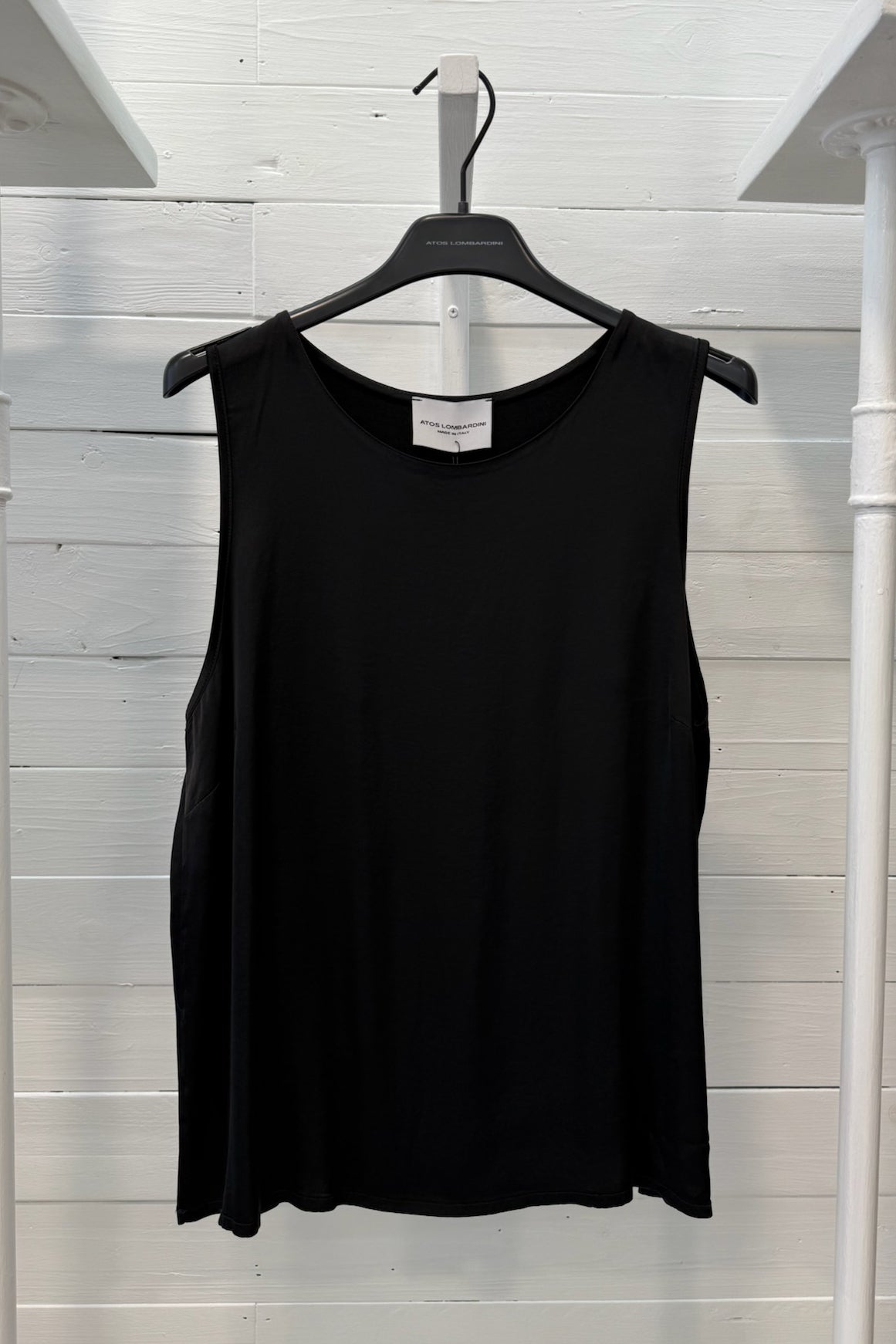 Top lucido in viscosa